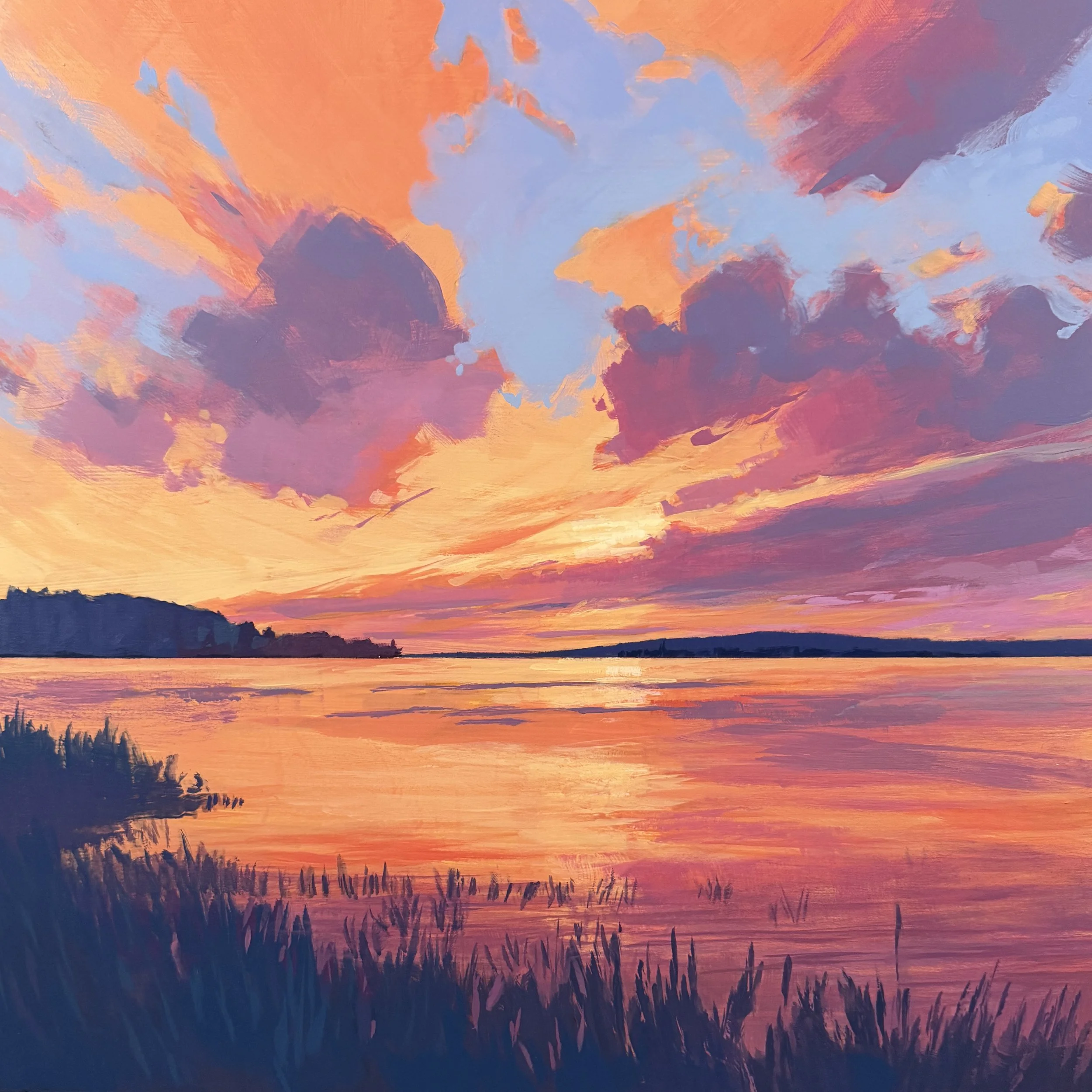 Summer Sunset — Jim Musil Painter